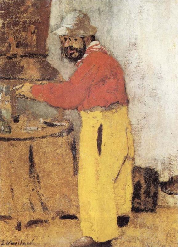 Edouard Vuillard Portrait of Toulouse Lautrec oil painting picture